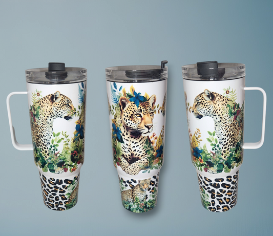 Cheetah 40oz Tumbler